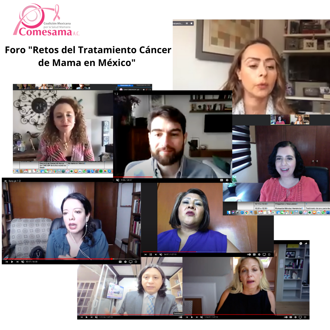 Comesama organiza foro “Retos de la atención del cáncer de mama en México”