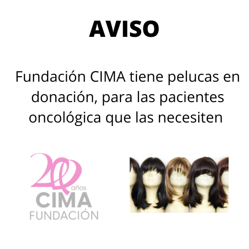 Fundación Cima tiene pelucas en donación